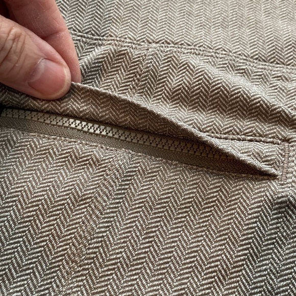 Athleta Delancey herringbone tight leggings, Chevron size small petite - Picture 4 of 13